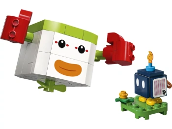 LEGO 71396 Super Mario Zestaw rozszerzający Samochód klauna Bowsera Jr.