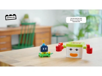 LEGO 71396 Super Mario Zestaw rozszerzający Samochód klauna Bowsera Jr.