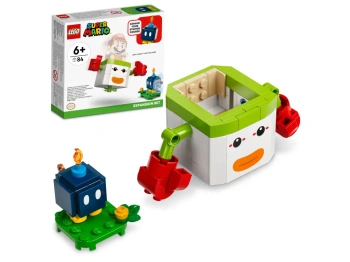 LEGO 71396 Super Mario Zestaw rozszerzający Samochód klauna Bowsera Jr.