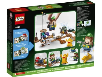 LEGO 71397 Super Mario Zestaw rozszerzający Laboratorium w rezydencji Luigiego i Poltergust