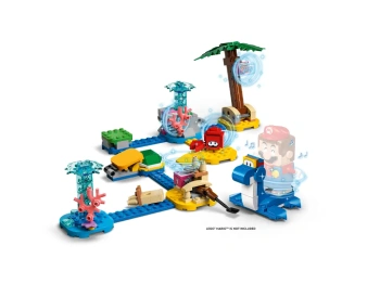 LEGO 71398 Super Mario Zestaw rozszerzający Nabrzeże Dorrie