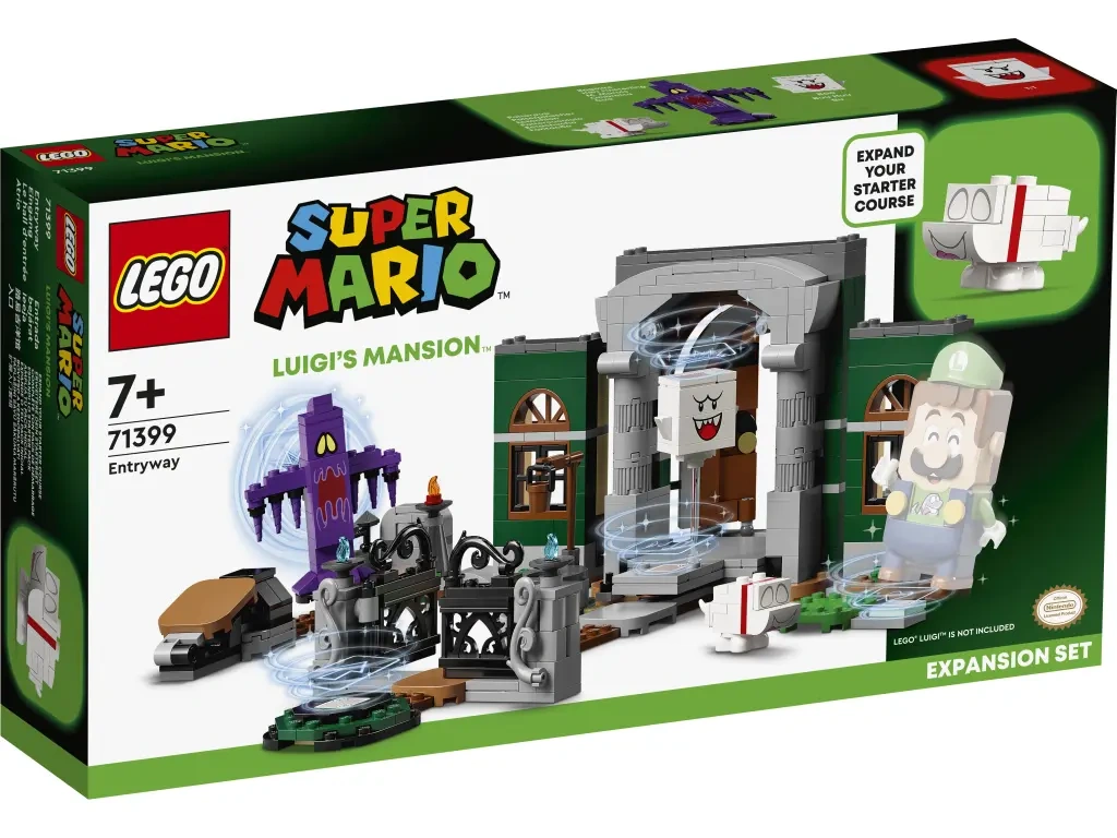 LEGO 71399 Super Mario Zestaw rozszerzający Wejście do rezydencji Luigiego