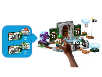 LEGO 71399 Super Mario Zestaw rozszerzający Wejście do rezydencji Luigiego
