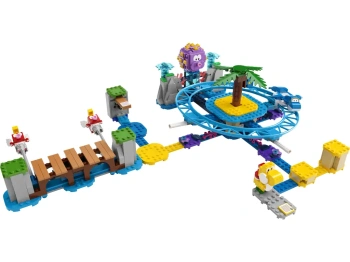 LEGO 71400 Super Mario Zestaw rozszerzający Duży jeżowiec i zabawa na plaży