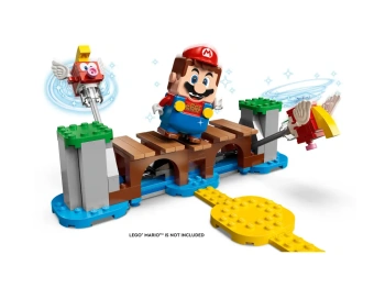 LEGO 71400 Super Mario Zestaw rozszerzający Duży jeżowiec i zabawa na plaży