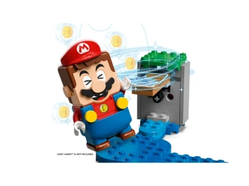 LEGO 71400 Super Mario Zestaw rozszerzający Duży jeżowiec i zabawa na plaży