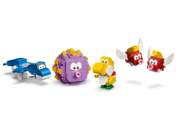 LEGO 71400 Super Mario Zestaw rozszerzający Duży jeżowiec i zabawa na plaży