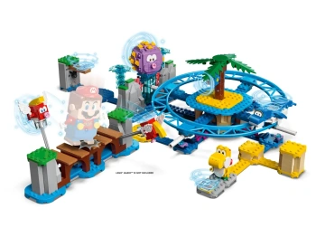 LEGO 71400 Super Mario Zestaw rozszerzający Duży jeżowiec i zabawa na plaży
