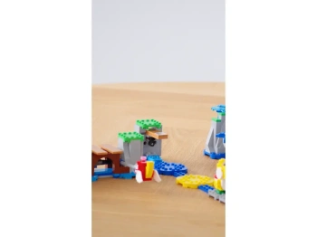 LEGO 71400 Super Mario Zestaw rozszerzający Duży jeżowiec i zabawa na plaży