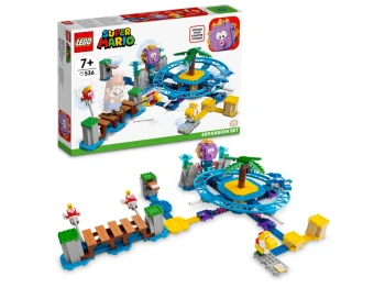 LEGO 71400 Super Mario Zestaw rozszerzający Duży jeżowiec i zabawa na plaży