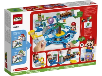 LEGO 71400 Super Mario Zestaw rozszerzający Duży jeżowiec i zabawa na plaży
