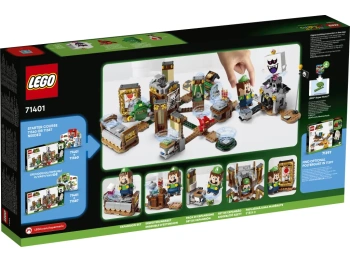 LEGO 71401 Super Mario Zestaw rozszerzający Zabawa w straszonego w rezydencji Luigiego