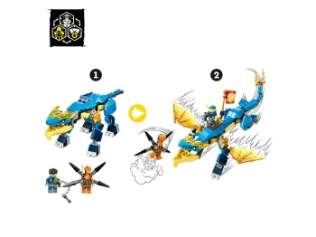 LEGO 71760 Ninjago Smok gromu Jaya EVO