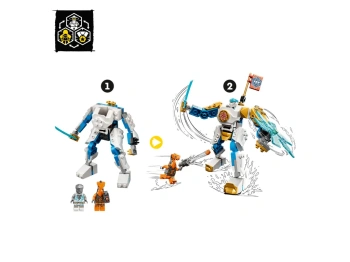 LEGO 71761 Ninjago Energetyczny mech Zane’a EVO