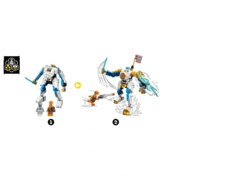 LEGO 71761 Ninjago Energetyczny mech Zane’a EVO