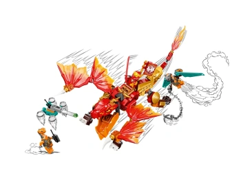 LEGO 71762 Ninjago Smok ognia Kaia EVO