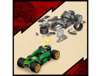 LEGO 71763 Ninjago Samochód wyścigowy Lloyda EVO