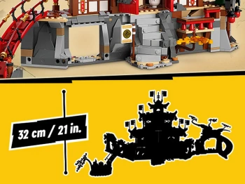 LEGO 71767 Ninjago Dojo ninja w świątyni