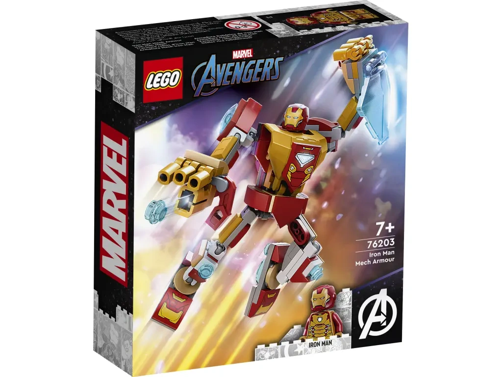 LEGO 76203 Super Heroes Mechaniczna zbroja Iron Mana