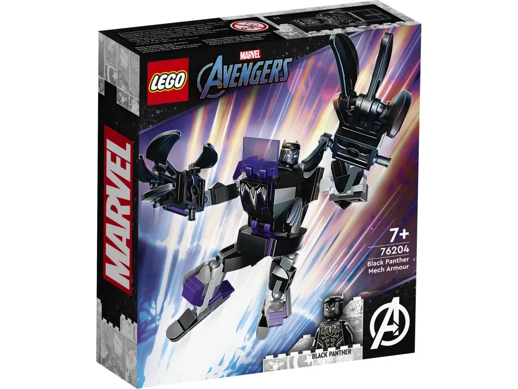 LEGO 76204 Super Heroes Mechaniczna zbroja Czarnej Pantery