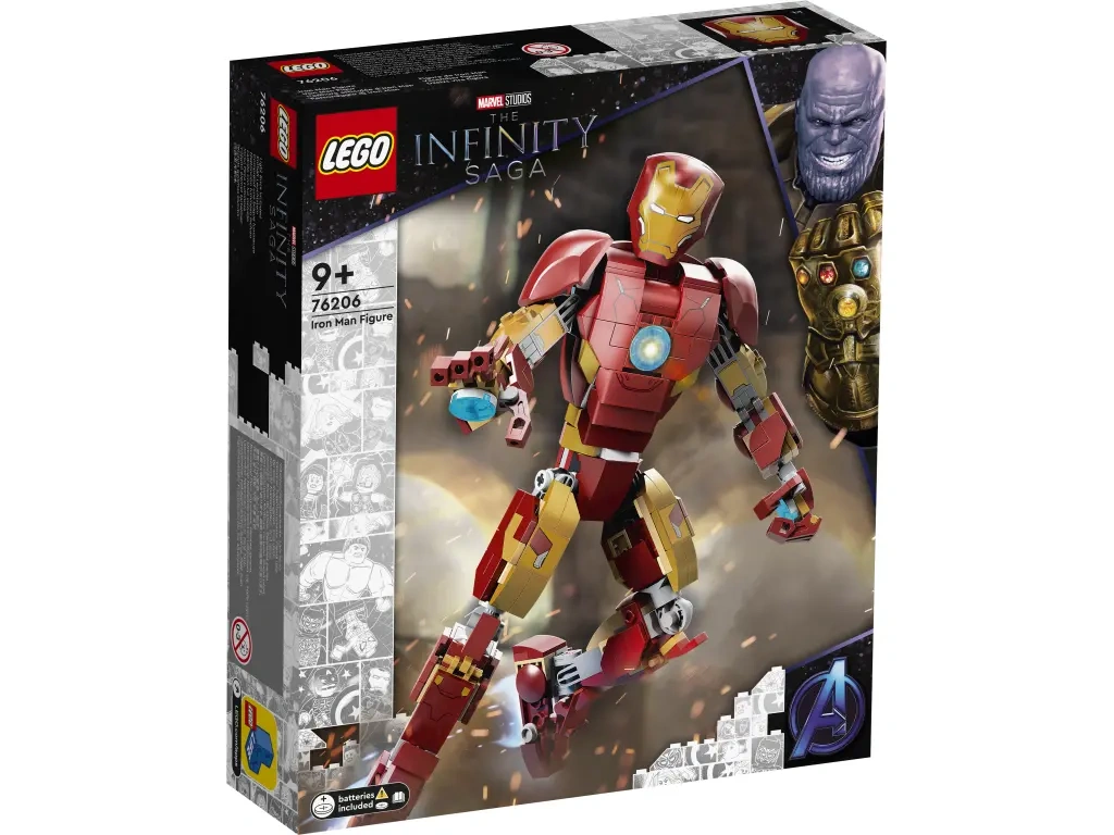 LEGO 76206 Super Heroes Figurka Iron Mana