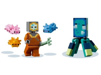 LEGO 21180 Minecraft Walka ze strażnikami