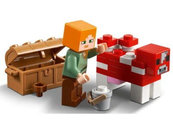 LEGO 21179 Minecraft Dom w grzybie