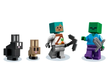 LEGO 21181 Minecraft Królicza farma