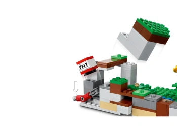 LEGO 21181 Minecraft Królicza farma