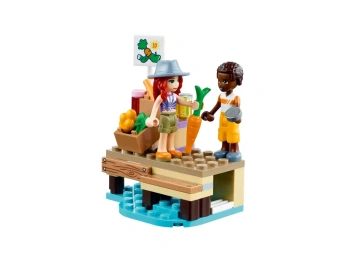 LEGO 41702 Friends Łódź mieszkalna na kanale
