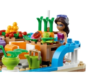LEGO 41702 Friends Łódź mieszkalna na kanale