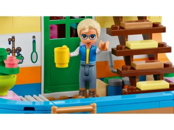 LEGO 41702 Friends Łódź mieszkalna na kanale