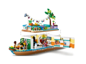 LEGO 41702 Friends Łódź mieszkalna na kanale
