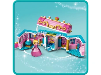 LEGO 43203 Disney Princess Zaklęte twory Aurory, Meridy i Tiany