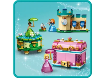 LEGO 43203 Disney Princess Zaklęte twory Aurory, Meridy i Tiany
