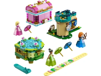 LEGO 43203 Disney Princess Zaklęte twory Aurory, Meridy i Tiany