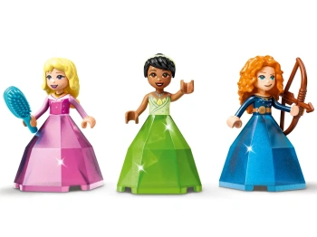 LEGO 43203 Disney Princess Zaklęte twory Aurory, Meridy i Tiany