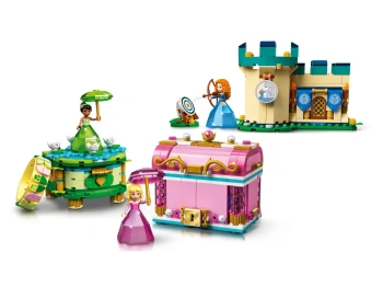 LEGO 43203 Disney Princess Zaklęte twory Aurory, Meridy i Tiany