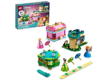 LEGO 43203 Disney Princess Zaklęte twory Aurory, Meridy i Tiany