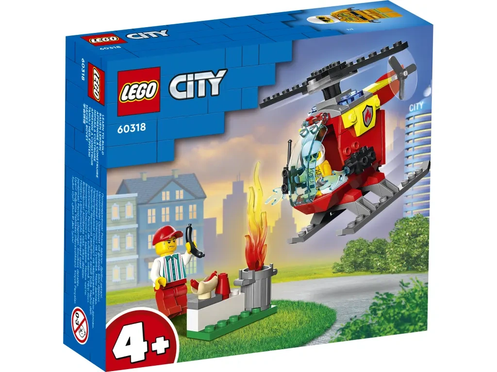 LEGO 60318 City Helikopter strażacki