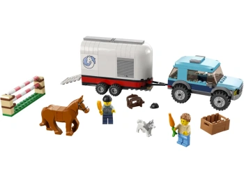 LEGO 60327 City Przyczepa do przewozu koni