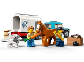 LEGO 60327 City Przyczepa do przewozu koni