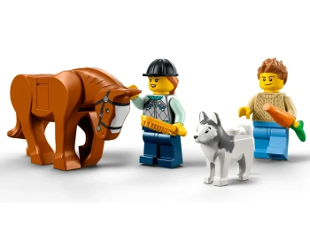LEGO 60327 City Przyczepa do przewozu koni