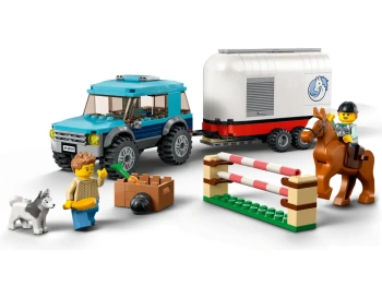 LEGO 60327 City Przyczepa do przewozu koni