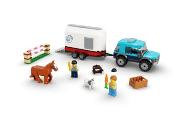 LEGO 60327 City Przyczepa do przewozu koni
