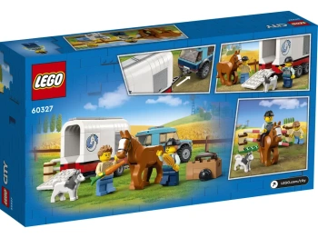 LEGO 60327 City Przyczepa do przewozu koni