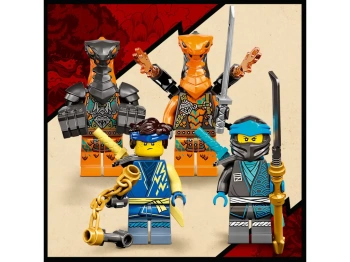 LEGO 71776 Ninjago Wyścigówka EVO Jaya i Nyi
