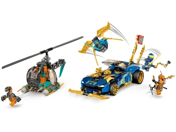 LEGO 71776 Ninjago Wyścigówka EVO Jaya i Nyi