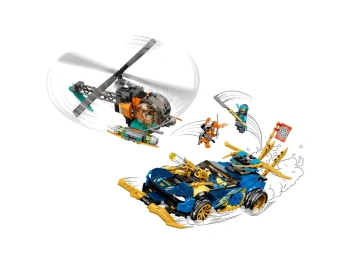 LEGO 71776 Ninjago Wyścigówka EVO Jaya i Nyi