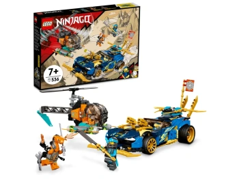 LEGO 71776 Ninjago Wyścigówka EVO Jaya i Nyi